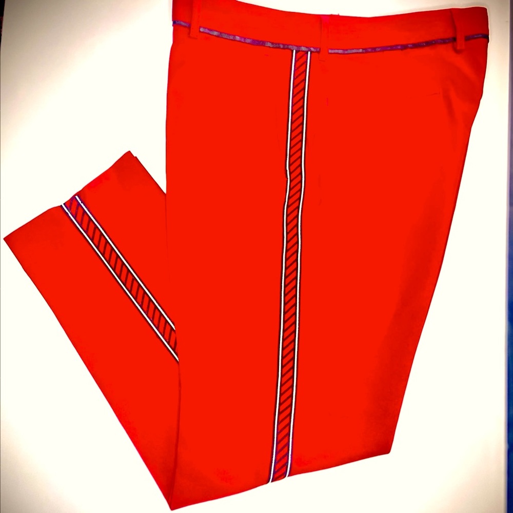 Fire 🔥 Red ankle length dress pants.